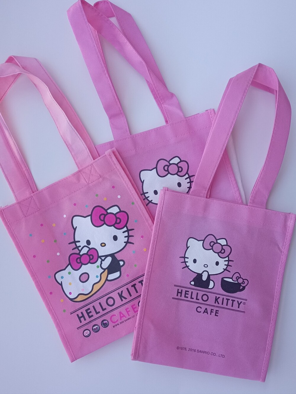 Hello Kitty Cafe Tote Bags